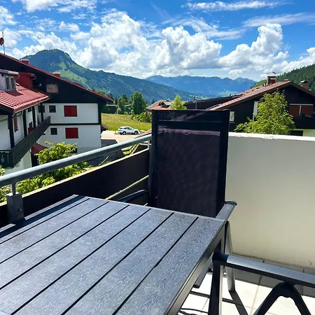 Bergnest Iseler Mit Panoramablick Lägenhet *
